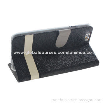 Luxury mobile phone leather case for iPhone 6